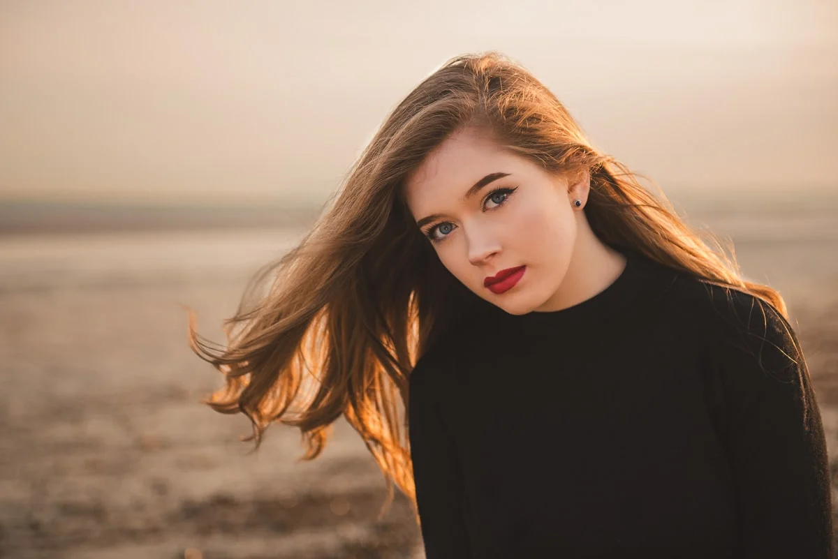 Women posing for photography